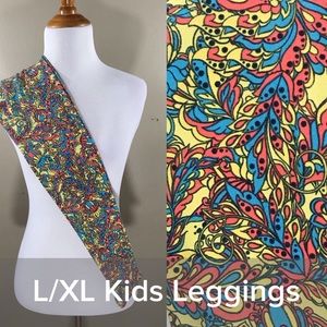 BNWT Lularoe Kids L/XL Leggings - Multicolor